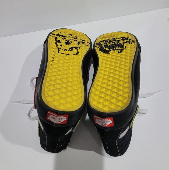 VANS Elijah Berle Skate Sk8 HI Decon Patch Art size 10 - Picture 9 of 10